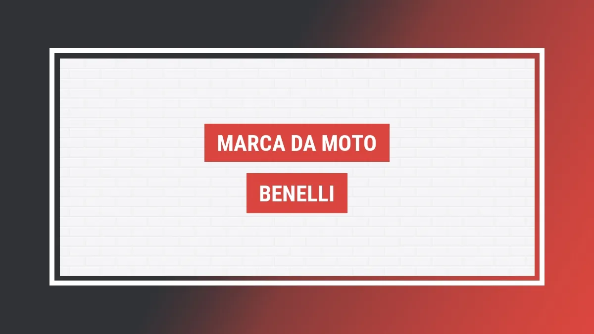Imagem ilustrativa marca Benelli