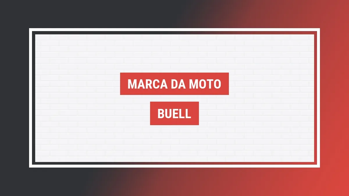 Imagem ilustrativa marca Buell