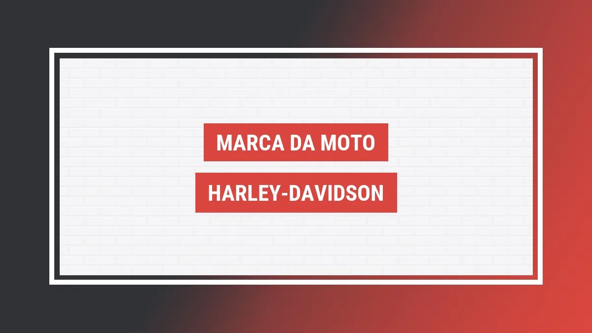 Imagem ilustrativa marca Harley-davidson