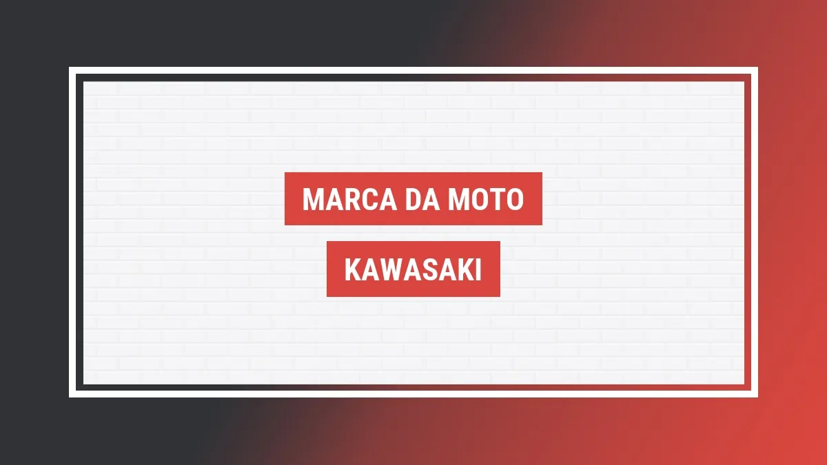 Imagem ilustrativa marca Kawasaki