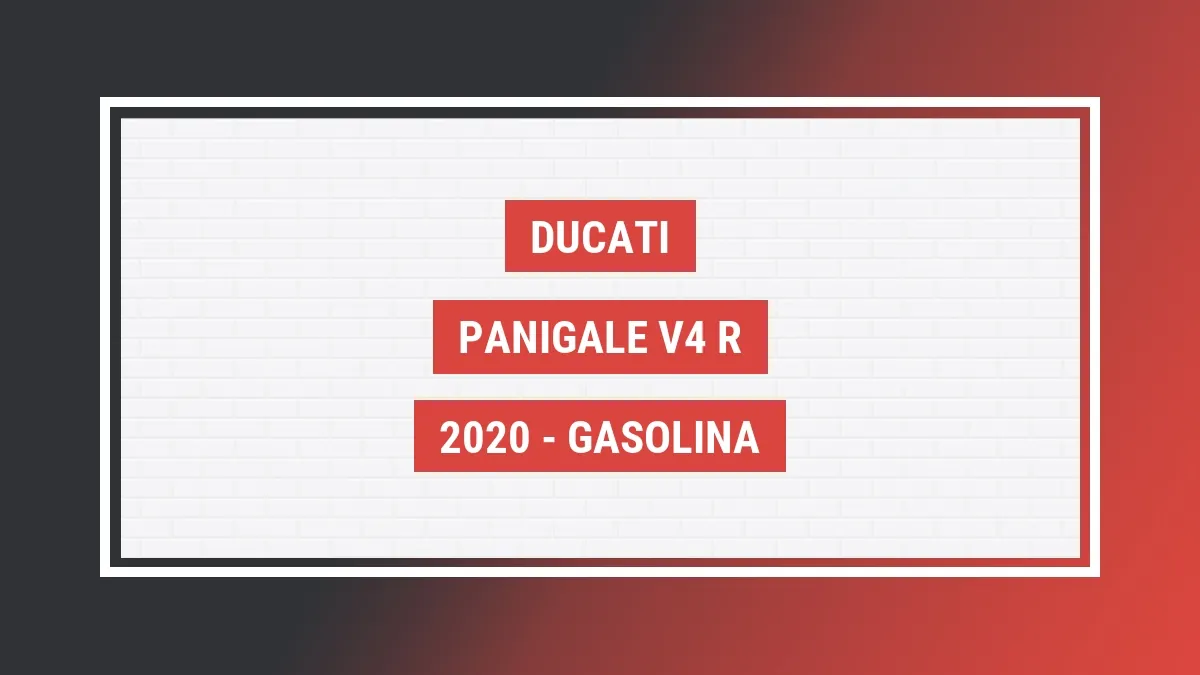 Imagem ilustrativa Ducati Panigale V4 R 2020