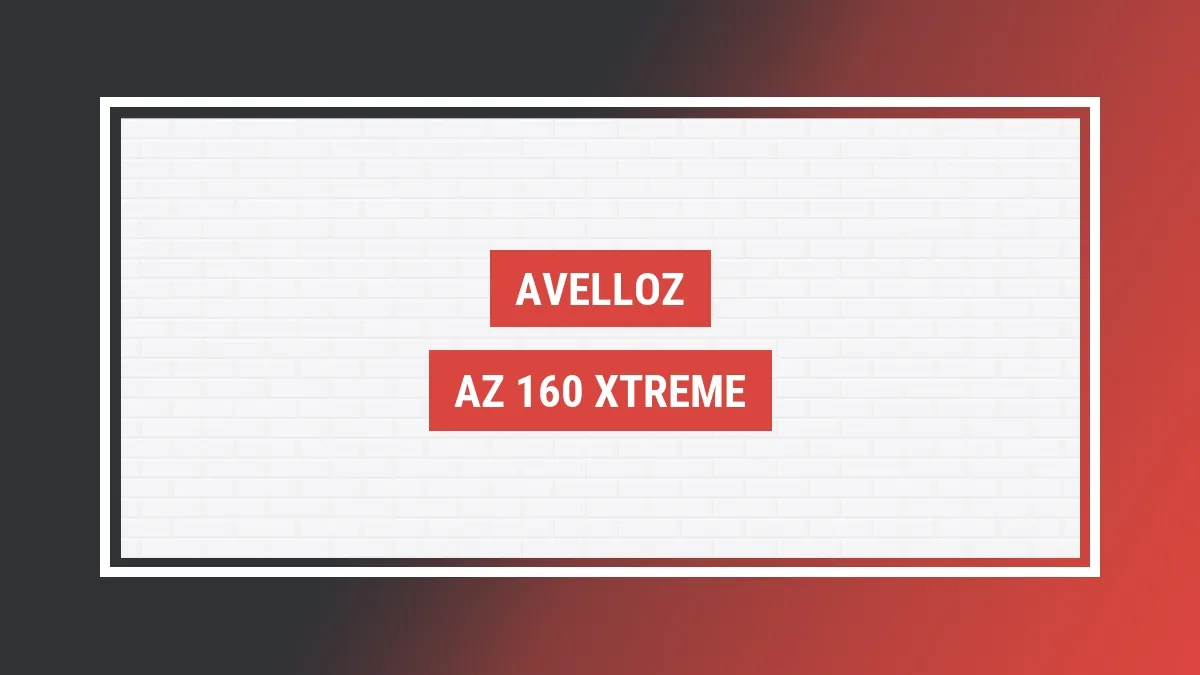Imagem ilustrativa modelo Az 160 Xtreme Avelloz