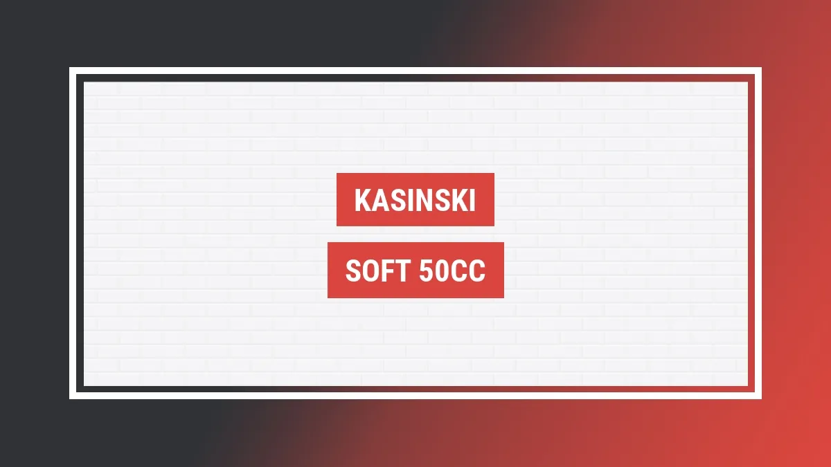 Imagem ilustrativa modelo Soft 50cc Kasinski