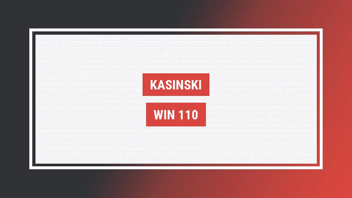 Imagem ilustrativa modelo Win 110 Kasinski